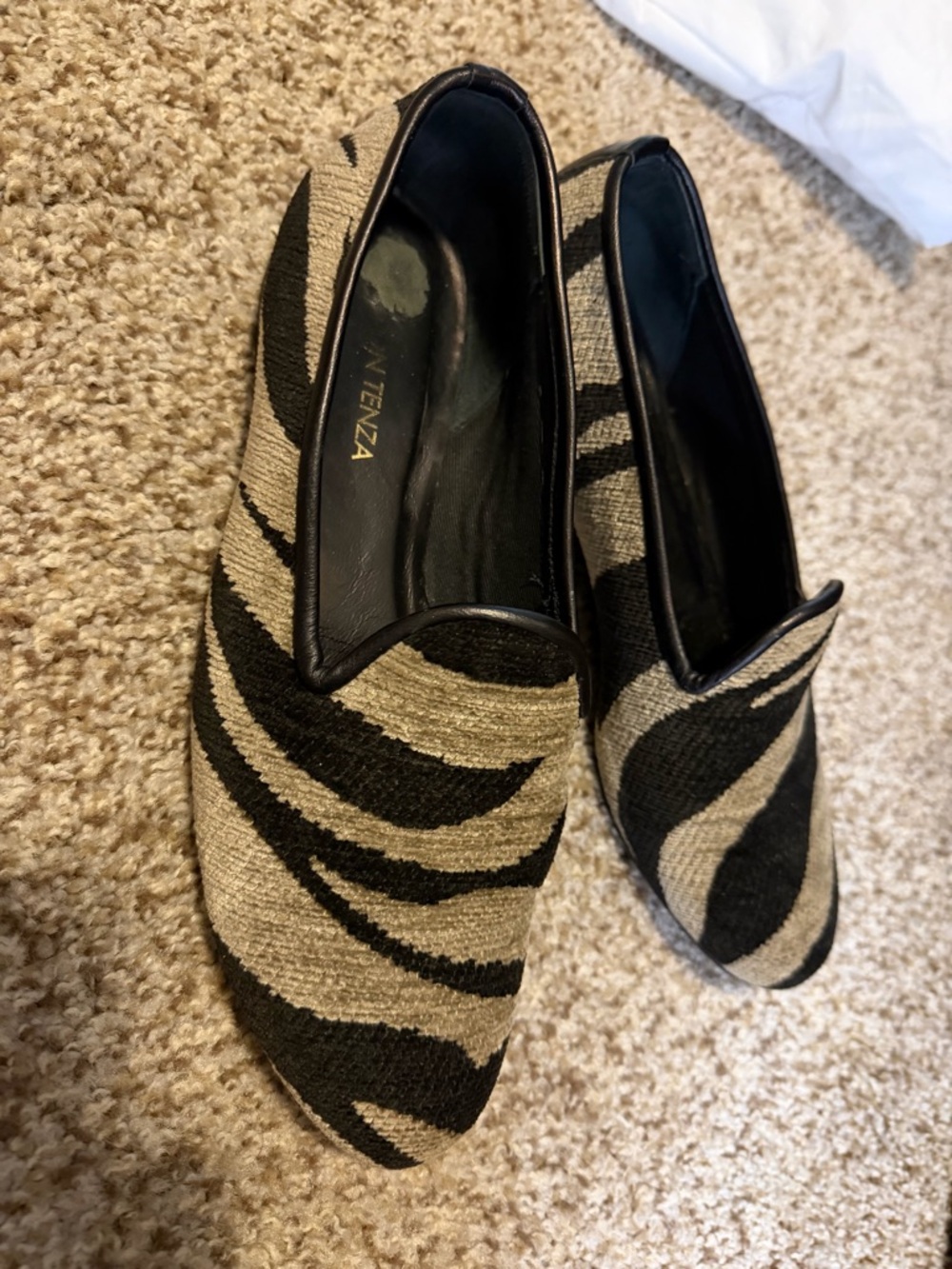 Ramon Tenza shimba slip on loafers Size 8 great used condition smoke pet free